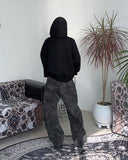 Salon Curved Camo Cotton Pants