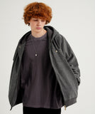 Antique Dyeing Corduroy Hood Jacket
