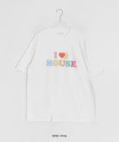 [unisex] Cahill House Printing Over Short Sleeve Tee