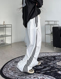 Rize side button track pants