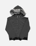 Bear stripe hoodie