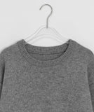 Kanme Basic Color Round Knit