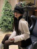 Roba Fur Fluffy Boucle Cardigan