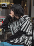 Odd Stripe Layered T-Shirt