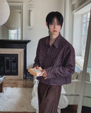 Serven Vintage Check Crop Shirt