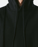 Cut-off Unbalance Pocket Hoodie