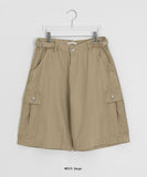 Ferdin Cotton Adjust Cargo Bermuda Pants