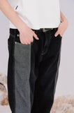 Reverse Color Scheme Wide Pants