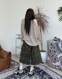 Perido Camo Bermuda Banding Pants