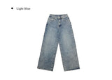 Nick Washing Straight Wide Denim Pants