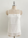 Mully Chiffon Layered Bustier Blouse