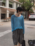 Lea Cut-Off Boat Neck Knit