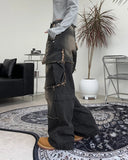 Decan vintage cargo denim pants
