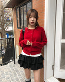Eki Tiered Cut Mini Skirt