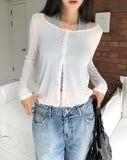 Tove Vintage Damaged Denim Pants