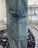 D.L. Work Cargo Denim Pants