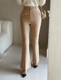 Refael Span Slim Bootcut Slacks