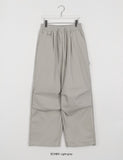 [unisex] Nilla D-ring Banding Carpender String Parachute Pants