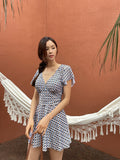 Checkless Ruffle Wrap Monokini