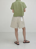 Andy Minimal Cropped Shirt