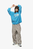 Oval Sea Logo Crewneck Sweater