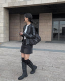 Mitch Nylon Boston Shoulder Bag