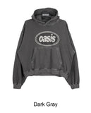Oasis Dyeing Crop Hoodie
