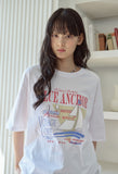 Blue Anchor Short Sleeve Tee