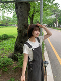 Attle Overall Cotton Wide Pants