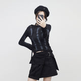 Rable Cargo Wrap Mini Skirt