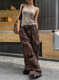 Reno D ring Color Dyeing Cargo Pants