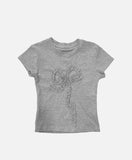 Frill Ribbon Slim Tee