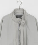 Ranbe Windbreaker Over Bomber Jacket