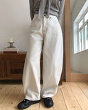 Machi Adjust Stitch Cotton Balloon Pants