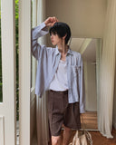 Pia Linen Half Pants