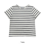 POP STRIPE HALF T