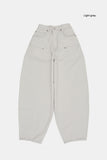 Mossman balloon over wide cotton pants