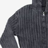 Metal Damage Hood Zip-up