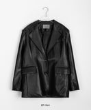 Sokira Over Leather Jacket