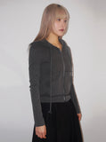 SLIM HOOD ZIP-UP