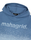 BASIC LOGO OMBRE KNIT HOODIE