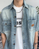 Kaiden Patch Denim Shirt