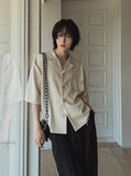 Ladlo cropped linen pocket blazer