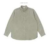 Linen Semi Over Basic Shirt