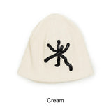 Ennis Leather Patch Waffle Beanie