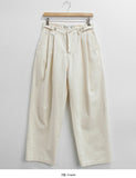 [BAON] Hipau Cotton Pintuck Pants