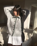 [Brushed Lining] Schonk Frill Layered Mini One Piece