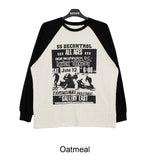 Derriff Color Matching Long Sleeve T-Shirt