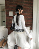 Aino Ribbed Slim Cardigan