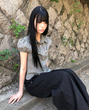 Sweden Curved Cotton Pants